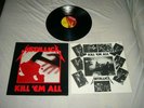 METALLICA --- rare original 1983 KILL ‘EM ALL LP Exodus