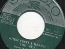 Delroy & Paulette - When First I Heard (The Ska) - Original Studio 1 Ska 7 Inch