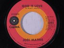 rare Modern Soul 45 JODI MATHIS god is love CAPITOL Hear