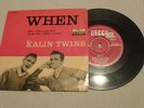 Rock & Roll / Rockabilly        The Kalin Twins     Orig.Decca EP + PC   Rar 