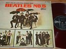 RARE JAPAN Beatles No.5 LP 1965 Odeon OR 7103 RED WAX ROTES VINYL