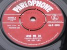 THE BEATLES -  LOVE ME DO  - UK 45 - 1N/1N 1ST PRESS - PARLOPHONE 45R 4949 -