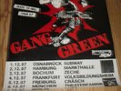 No Lp original Poster Circle Jerks Gang Green Skate to Hell Tour 1987