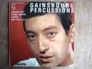 SERGE GAINSBOURG RARE EP PERCUSSIONS ORIGINAL FRENCH PHILIPS 434994 NO TAB