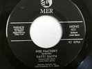 PATTI SMITH Hey Joe Piss Factory orig MER stamp 1st press  #BB 149 Tom Verlaine
