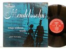 MENDELSSOHN Songs Without Words LP WESTMINSTER WL5192 Orig LP DG Ginette Doyen