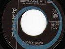Hear Stafford Spin AUDREY AKINS - DOWN CAME MY TEARS - PETAL - Northern Soul