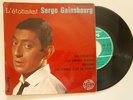 EP PHILIPS 432564 SERGE GAINSBOURG LES OUBLIETTES + 3 ALAIN GORAGUER BIEM