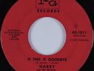 Northern Soul 45 HARRY If This Is Goodbye IPG HEAR