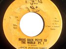 GOSPEL FUNK 45-SPENCER JACKSON FAMILY-PHARAOHS-BRING BACK PEACE TO THE WORLD on