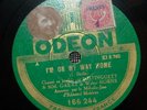 MISTINGUETT - I'm on my way home - 78 tours / rpm Odéon