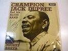 AUTOGRAPHED CHAMPION JACK DUPREE AND HIS BLUES BAND FEATURING MICKEY BAKER DECCA