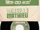 MIREILLE MATHIEU  45 TOURS /  FOLLE FOLLEMENT HEUREUSE/  MADE  IN MADAGASCAR