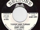 BOBBY LEWIS BELTONE PROMO WLP 45 TOSSIN AND TURNIN EX