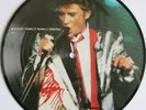 Johnny Hallyday picture vinyle SP45T mystery train un jour on est en haut un jou
