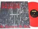 DEICIDE -In Torment in Hell LP ..morbid angel death autopsy RED VINYL , ltd. 100