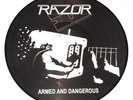 RAZOR -Armed and Dangerous PIC-LP ltd. 300 sacrifice piledriver voivod bulldozer