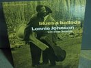 BLUES AND BALLADS -LONNIE JOHNSON with ELMER SNOWDEN -ORIG BLUESVILLE DG LP NM