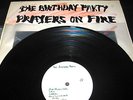THE BIRTHDAY PARTY-PRAYERS ON FIRE-RARE WHITE LABEL-NICK CAVE, ROWLAND S HOWARD