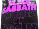 SCARCE BLACK SABBATH MASTER OF REALITY 1976 NEMS pressing with poster.
