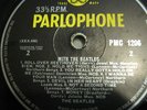 WITH THE BEATLES PMC 1206 MONO YELLOW BLACK 1ST PRESS GOTTA /JOBETE MIS-PRESS