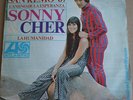 SONNY & CHER Rare SING IN ITALIAN 45 1967 Spain SAN REMO SONG CONTEST