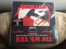 METALLICA KILL EM ALL RED VINYL ONLY 1000 MADE 45RPM 2LP STILL SEALED