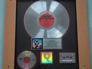 The Rolling Stones - Through the past darkly - Certified RIAA Platin Sales Award