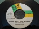 Clifton White Dance What You Wanna r&b promo on Sar