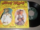 EP 45T BIEM 437.395 PTTE LANGUETTE MATE GRANULEE CARTON JOHNNY HALLYDAY