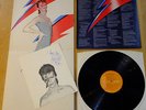 DAVID BOWIE - ALADDIN SANE - RARE 1st UK PRESS - WITH INNER + FANCLUB INSERT