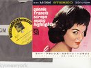 CONNIE FRANCIS EP PS Japan SCREEN MUSIC HIGHLIGHTS r6546