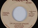 Beat Ballad Gospel 45 THE DEVOTION SINGERS God Is Love CHANITA HEAR