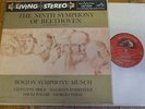 LSC-6066 Beethoven Symphonies 9 & 8 / Munch US SHADED DOG 2 LP set