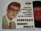 Very rare Buddy Holly EP Everyday Red Label Coral Aussie EP CX-10399