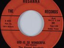 Deep Sweet Soul Gospel 45 GOSPEL INVADERS God Is So Wonderful HOSANNA HEAR