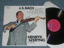 HENRYK SZERYNG sonatas partitas BACH - 1960s ELECTROLA 3LP MINT