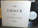 NEW ORDER SUBSTANCE 1987 2 LP SET ORIG factory 832616-1 rare embossed cvr