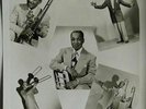 JAZZ TROMBONIST CLYDE BERNHARDT 10 X 8 AUTOGRAPHED PHOTO