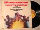 Three The Hard Way OST LP CURTOM The Impressions SOUL FUNK ORIGINAL
