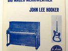 JOHN LEE HOOKER/Big Maceo FORTUNE Records. RARE  w/BLUESY PRIMITIVE COVER