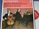 Rostropovich+Richter. Beethoven (Cello sonatas). Philips 835 182/3 (2) box. NM