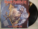 IRON MAIDEN NO PRAYER FOR THE DYING-LP LABEL PROMO PRESS IN COLOMBIA RARE-1990