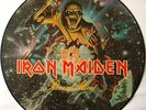 IRON MAIDEN - PIECE OF MIND - RARE LIMITED EDITION USA PICTURE PIC DISC VINYL LP