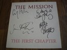 THE MISSION - THE FIRST CHAPTER SIGNED A1 B2 MERCURY 1987 EX WAYNE HUSSEY