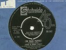 JAMES & BOBBY PURIFY I'm Your Puppet ORIGINAL 1966 UK Stateside Single NEAR MINT
