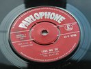THE BEATLES  ORIGINAL 1962 RED PARLOPHONE 45 LOVE ME DO  P T TAX  EARLY STAMPERS