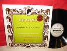 SAX 2262 ED1 B/S STEREO UK BRAHMS SYMPHONY No.1 PHIL ORCH KLEMPERER NM