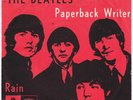 BEATLES Paperback Writer RARE Denmark 45 UNIQUE danish p/s STUNNING COND HEAR