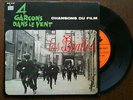 FRENCH EP LES BEATLES  ODEON 3757 - BIEM + languette